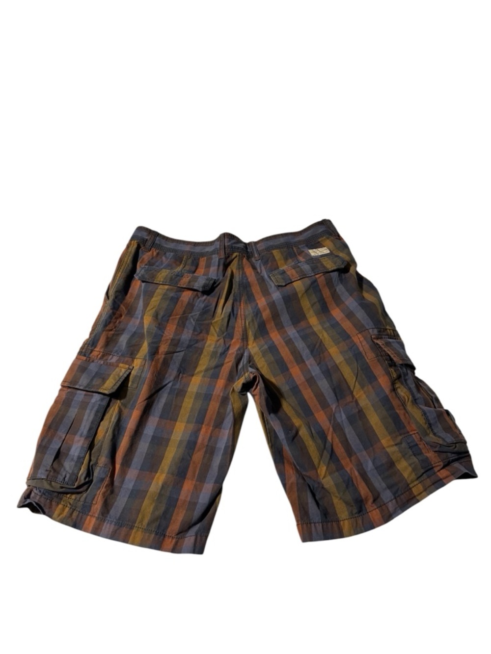 Tommy Bahama Plaid Cargo Shorts – Men’s Size 36 Resortwear Casual Island Style